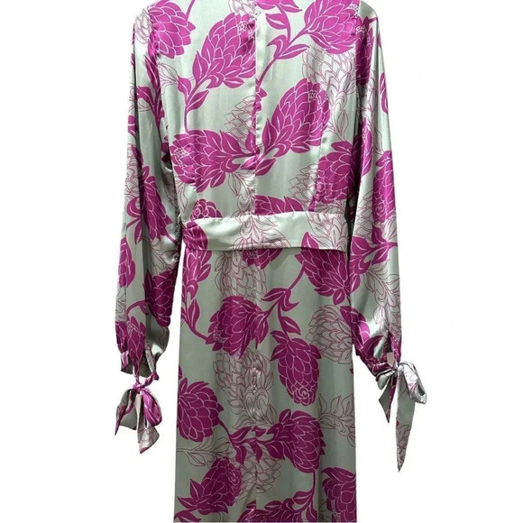 New PatBO Celia Maxi Wrap Dress - Picture 10 of 16